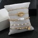 Layered Bracelet Set Assorted Beaded Bracelet Multiple Charm Pendent Stackable Wrap Bangle Rose Quartz Bracelet Links Adjustable Friendship Gift Layered Bracelet Set Assorted Beaded Bracelet Multiple Charm Pendent Stackable Wrap Bangle Rose Quartz Bracelet Links Adjustable Friendship Gift
